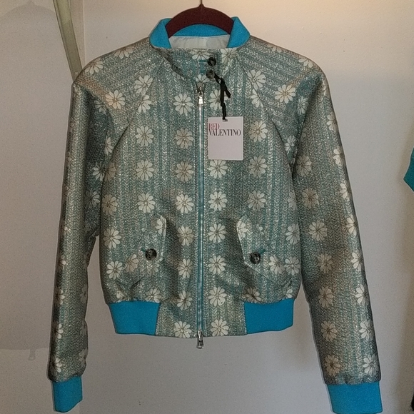 (SOLD) RED Valentino Floral Brocade Jacket - Picture 2 of 8
